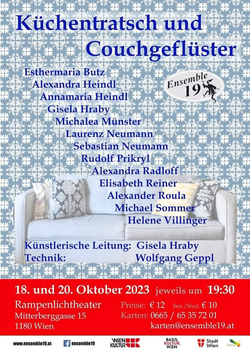 Küchentratsch und Couchgeflüster