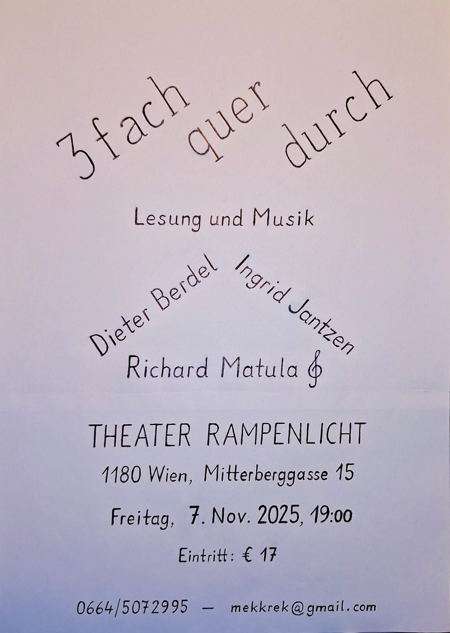 3fach quer durch / Gastspiel