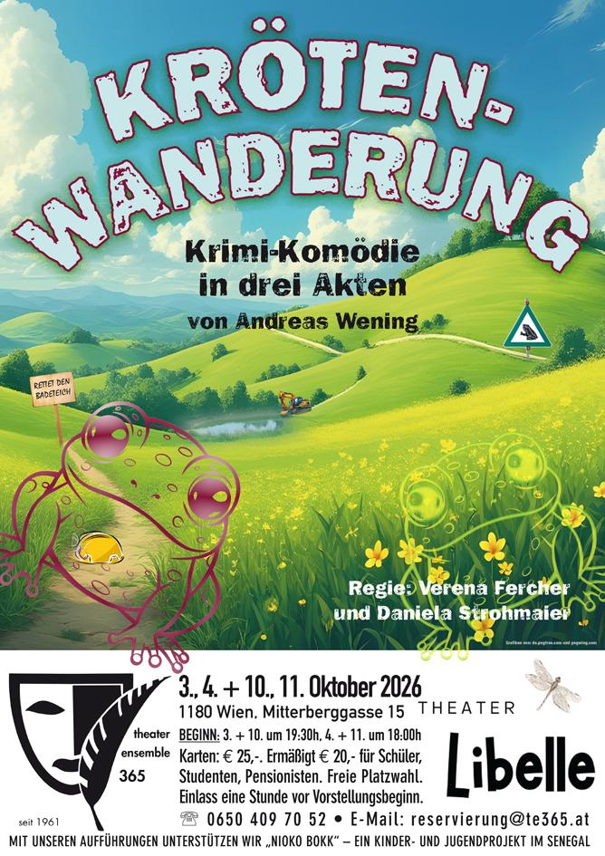 DIE KRÖTENWANDERUNG (Gastspiel/Theater für Erwachsene)
